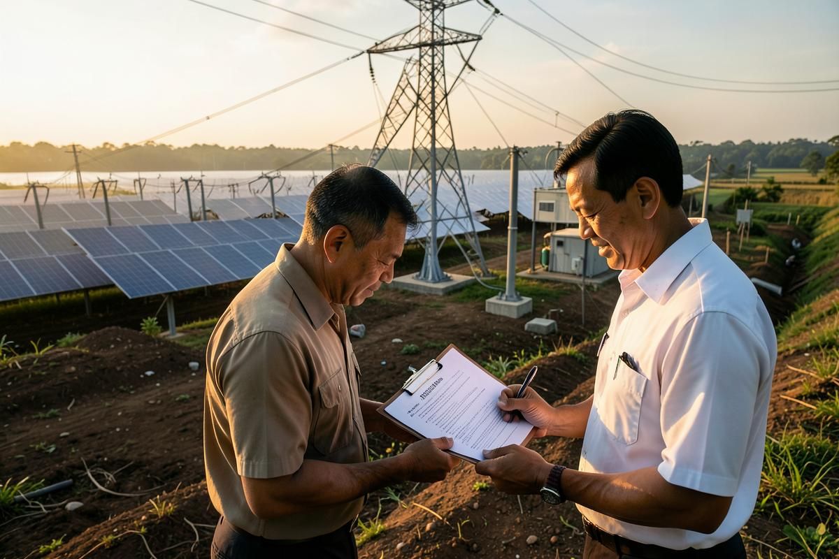 Energy and Renewables — Licensing, PPAs and Concession Work handled by Thai Law & Accounting lawyers in Thailand