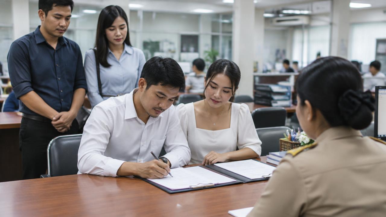คู่มือสัญญาก่อนสมรสในไทย: ต้องทำพร้อมจดทะเบียนสมรส พยาน 2 คน และข้อจำกัดการแก้ไขภายหลัง